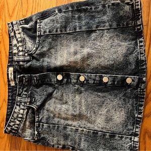 Refuge jeans mini skirt